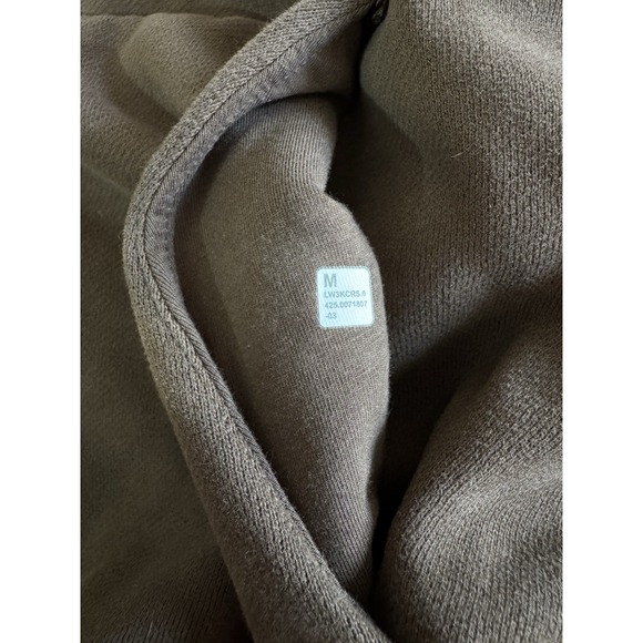 New Lululemon W Steady State Oversized Hoodie Size Medium Fleece Walnut - Picture 4 of 9